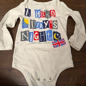 Beatles “A Hard Day’s Night” Baby Bodysuit | 24 Months | NWOT